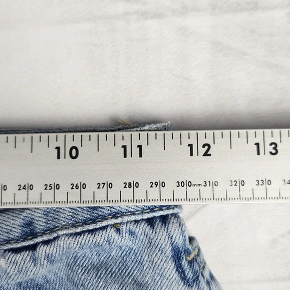 Ksubi Jeans Womens Size 23 Playback Authentik Kut Out High Rise Blue Denim